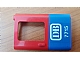 Lot ID: 398188741 P-No: 4182p05 Name: Door 1 x 4 x 5 Train Right, Thin Support at Bottom with Blue Bottom Half Pattern invID: 398188741 P-No: 4182p05 Name: Door 1 x 4 x 5 Train Right, Thin Support at Bottom with Blue Bottom Half Pattern