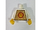 invID: 398343702 P-No: 973pb0036c01  Name: Torso Shell Logo Small Pattern (Trapezoid Sticker) / White Arms / Yellow Hands