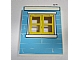 invID: 398603520 P-No: 15627pb017  Name: Panel 1 x 6 x 6 with Window with Medium Blue Bricks and White Windowsill Pattern