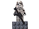 invID: 400105685 G-No: 852737  Name: Magnet Set, Minifigure SW - Silver Stormtrooper Magnet Exclusive Anniversary Edition - with 2 x 4 Brick Base blister pack