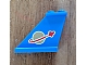 invID: 400140682 P-No: 2340pb050L  Name: Tail 4 x 1 x 3 with Classic Space Logo Pattern on Left Side (Sticker) - Set 70816