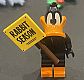invID: 400171616 M-No: collt07  Name: Daffy Duck, Looney Tunes (Minifigure Only without Stand and Accessories)