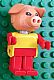 invID: 400292747 M-No: fab11e  Name: Fabuland Pig - Patricia Piglet (Pat), Red Legs, Yellow Top