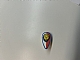 invID: 402647145 P-No: 2586p4d  Name: Minifigure, Shield Ovoid with Lion Head, Red and White Background, Blue Border Pattern