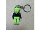invID: 402778307 G-No: KCF01  Name: Crocodile 1 Key Chain - Twisted Metal Chain, no LEGO Logo on Back