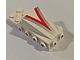 invID: 402964723 P-No: 2336p36  Name: Cockpit Space Nose with Red and Silver V Pattern