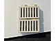 invID: 403125006 P-No: 3004p06  Name: Brick 1 x 2 with Black Grille with 7 Vertical Lines Pattern