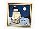 invID: 337453628 P-No: 3068pb0408  Name: Tile 2 x 2 with Sailing Ship and Moon Pattern