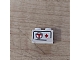 invID: 403747680 P-No: 3004pb021R  Name: Brick 1 x 2 with Red Arrow on Right Side pointing Right & Airport Shuttle logo Pattern (Sticker) - Set 6399