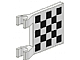invID: 403866982 P-No: 2335p03  Name: Flag 2 x 2 Square with Checkered Pattern (Printed)