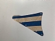 invID: 403890247 P-No: sailbb20  Name: Cloth Sail Triangular 15 x 22 with Blue Thick Stripes Pattern