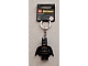 invID: 395595755 G-No: 851686  Name: Batman, Black Suit Key Chain with Lego Logo Tile, Modified 3 x 2 Curved with Hole