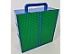 invID: 404087808 G-No: 2745c01  Name: Storage Bin with Handle and Six Compartments with Green Baseplate Covers