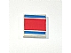 invID: 404977606 P-No: 3068pb0040  Name: Tile 2 x 2 with Red and Blue Stripe Pattern (Sticker) - Set 6679-2