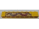 invID: 405021462 P-No: 3008pb006  Name: Brick 1 x 8 with Dark Pink Ribbon on Yellow Background Pattern (Sticker) - Sets 375-2 / 6075-2