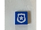 invID: 405229447 P-No: 3068pb1153  Name: Tile 2 x 2 with White Police Badge with Star Pattern