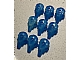 invID: 405404665 P-No: 57560pb01  Name: Bionicle Hydruka Back Plate (Morak) with Marbled Trans-Dark Blue Pattern