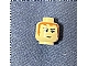 invID: 405551112 P-No: 3626bpx260  Name: Minifigure, Head Male Brown Hair, Eyebrows, White Pupils Pattern (HP Knight Bus Driver) - Blocked Open Stud