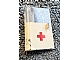 invID: 405691739 P-No: 825p01  Name: Door 1 x 3 x 4 Left with Window and Red Cross Pattern, Lower