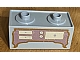 invID: 406105238 P-No: 4907pb03  Name: Duplo, Furniture Oven Range with 2 Top Studs and Stove Pattern (Sticker) - Set 4820