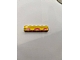 invID: 406115003 P-No: 3009pb006  Name: Brick 1 x 6 with Dark Pink Ribbon on Yellow Background Pattern (Sticker) - Sets 375-2 / 6075-2