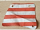 invID: 340626533 P-No: sailbb24  Name: Cloth Sail 9 x 11, 3 Holes with Red Stripes Pattern