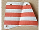 invID: 406360085 P-No: sailbb24  Name: Cloth Sail 9 x 11, 3 Holes with Red Stripes Pattern