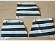 invID: 406360677 P-No: sailbb01  Name: Cloth Sail 9 x 11, 3 Holes with Black Stripes Pattern
