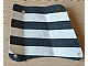 invID: 406361628 P-No: sailbb01  Name: Cloth Sail 9 x 11, 3 Holes with Black Stripes Pattern