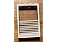 invID: 406444828 P-No: 4347pb04  Name: Window 1 x 4 x 5 with Fixed Glass and 9 White Stripes Pattern (Sticker) - Sets 6369 / 6386