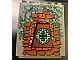 invID: 406473209 P-No: 30156pb01  Name: Panel 4 x 6 x 6 Sloped with Amazon Brick and Vines Pattern