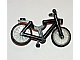 invID: 406749458 P-No: 4719c01  Name: Bicycle with Trans-Clear Wheels and Black Tires (4719 / 4720 / 2807)