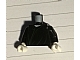 invID: 406962962 P-No: 973pb2544c01  Name: Torso Harry Potter Voldemort with Green Robe Lines Pattern / Black Arms / White Hands