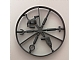 invID: 407044231 P-No: 6246  Name: Minifigure, Utensil Tool Wheel, 6 on Sprue