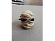 invID: 407822677 P-No: 21829pb01  Name: Minifigure, Headgear Layered Fabric Mask with Goggles with Black Lenses and Silver Bar Pattern