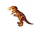 invID: 408156237 P-No: trex04  Name: Dinosaur Tyrannosaurus rex with Dark Orange Back and Dark Brown Markings