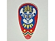 invID: 408375507 P-No: 2586px10  Name: Minifigure, Shield Ovoid with Islanders Mask Pattern