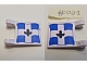 invID: 410112829 P-No: 2335p04  Name: Flag 2 x 2 Square with Imperial Soldier Black Symbol over White Cross on Blue Background Pattern on Both Sides