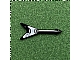 invID: 410867759 P-No: 93564pb01  Name: Minifigure, Utensil Musical Instrument, Guitar Electric 'Flying V' with White Pickguard Pattern
