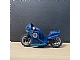 invID: 411043287 P-No: 18895c16  Name: Motorcycle Sport Bike with Black Frame, Flat Silver Wheels and Handlebars
