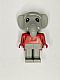 invID: 411123617 M-No: fab5b  Name: Fabuland Elephant - Edward Elephant, Light Gray Legs, Red Top and Arms