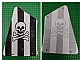 invID: 411186911 P-No: sailbb16  Name: Cloth Sail 2 with Black Stripes, Skull and Crossbones Pattern