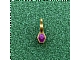 invID: 411693949 P-No: 98379pb01  Name: Minifigure, Turban Pin with Magenta Jewel Pattern