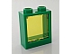 invID: 411710492 P-No: 60592c06  Name: Window 1 x 2 x 2 Flat Front with Trans-Yellow Glass (60592 / 60601)