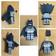 invID: 402105812 M-No: bat022  Name: Batman, Light Bluish Gray Suit with Dark Blue Mask