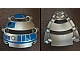 invID: 413055319 P-No: 51ps2  Name: Technic, Panel Dome 6 x 6 x 5 2/3 with R2-D2 Eye Pattern