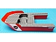 invID: 413420542 P-No: 18913c01pb02  Name: Boat, Hull Giant Bow 40 x 20 x 7 with Dark Bluish Gray Top with Fire Logo and '60109' Pattern on Both Sides (Stickers) - Set 60109