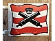 invID: 413454134 P-No: 2525px1  Name: Flag 6 x 4 with Crossed Cannons over Red Stripes Pattern