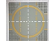 invID: 413862397 P-No: 6099p03  Name: Baseplate, Road 32 x 32 9-Stud Landing Pad with Yellow Circle Pattern