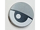 invID: 414139973 P-No: 14769pb027  Name: Tile, Round 2 x 2 with Bottom Stud Holder with Eye and Eyelid Pattern
